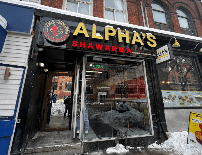 Alpha’s Shawarma (565 King St.)
